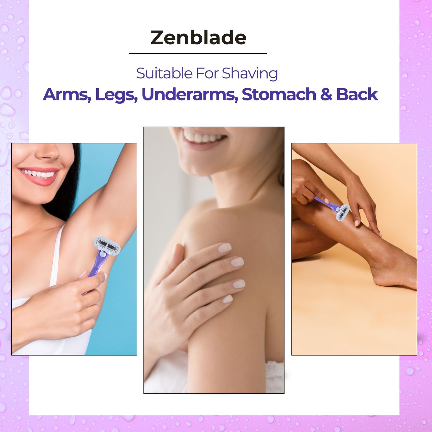 ZenBlade Body Shaving Razor For Women