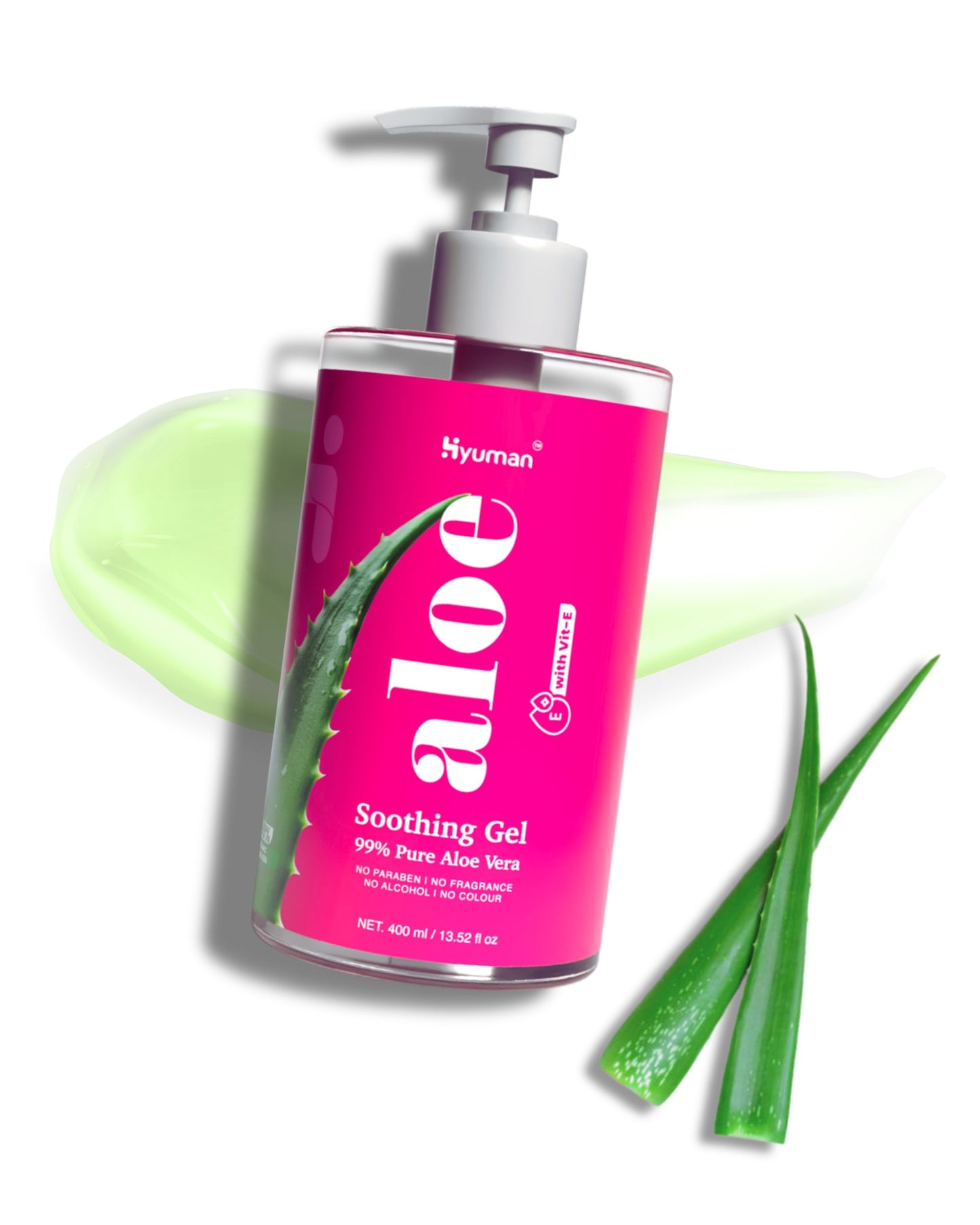 Aloe Vera Gel Vit E | 99% Pure Gel for Skin & Hair
