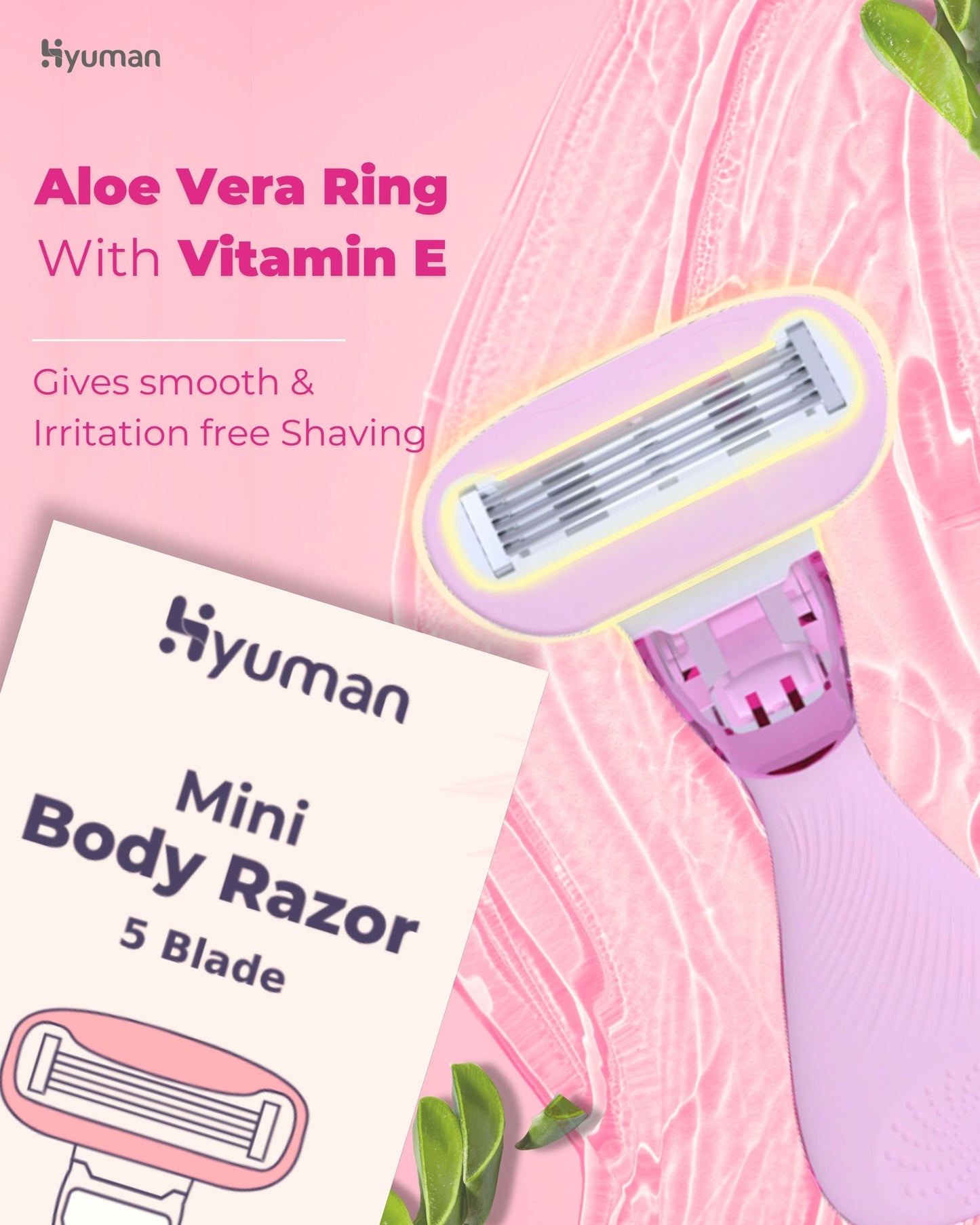 Mini Body Razor + Face Razor | Hair Removal