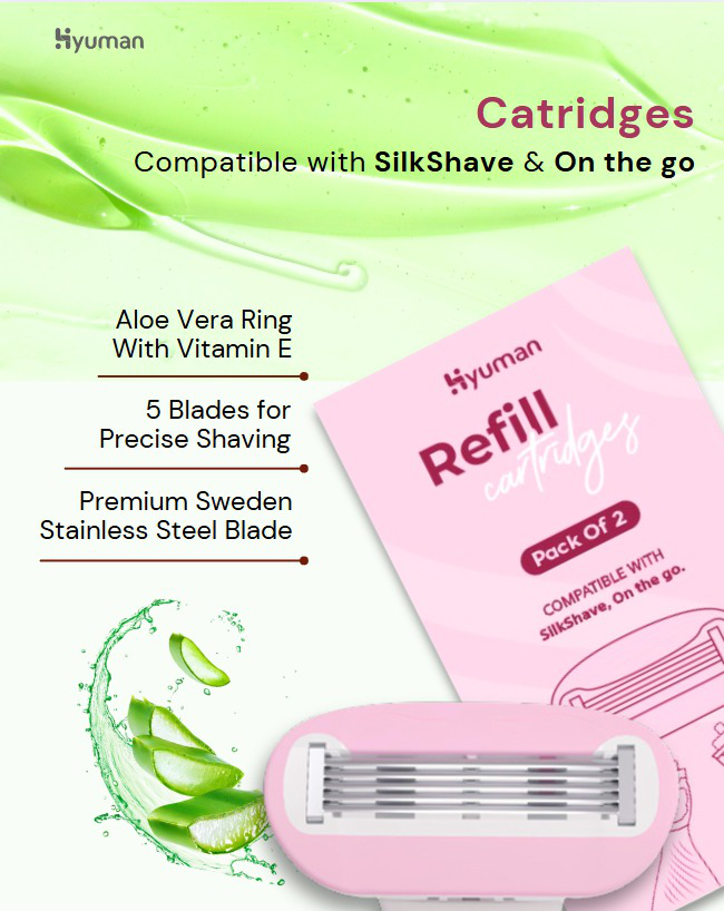 Refillable Cartridge for Traveller Razor