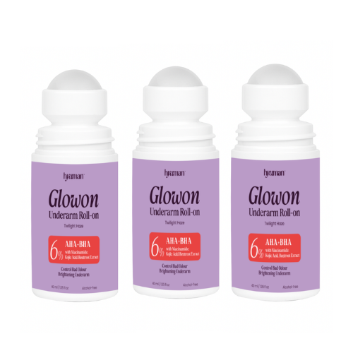 6% AHA BHA with Niacinamide & Kojic Acid , Twilight Haze Fragrance Roll-on For Women 40 ml