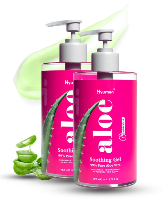 Aloe Vera Gel Vit E | 99% Pure Gel for Skin & Hair