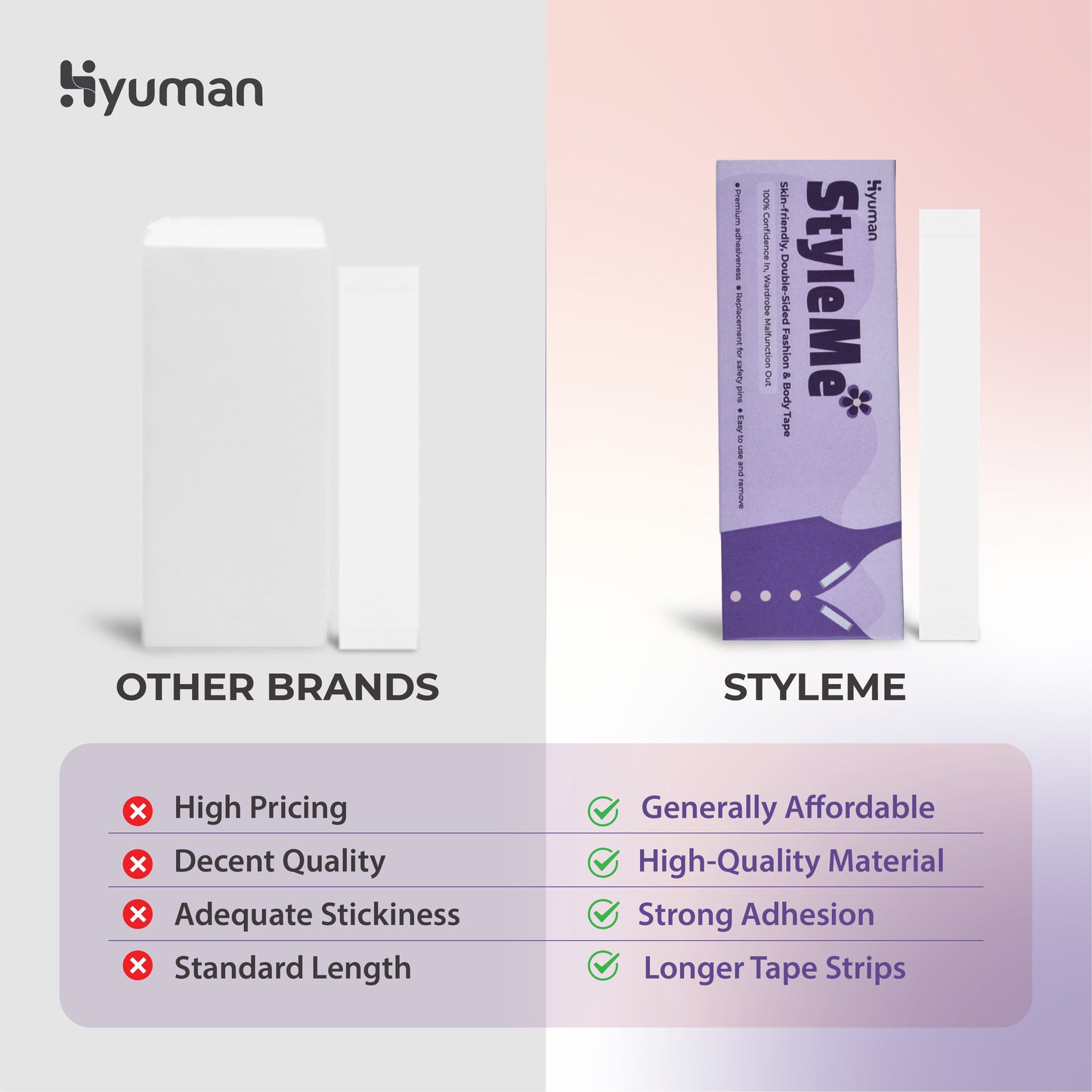 Hyuman StyleMe Fashion Dressing Tapes