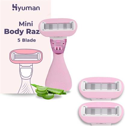 Mini Body Razor Combo with Refill Cartridge