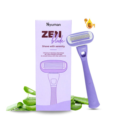 Hyuman ZenBlade Body Shaving Razor For Women | 1 Unit