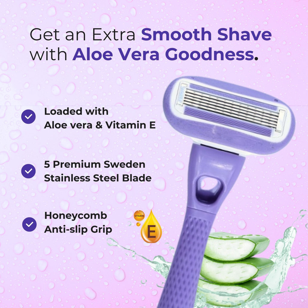 Zen Body Razor Combo with Ice Roller