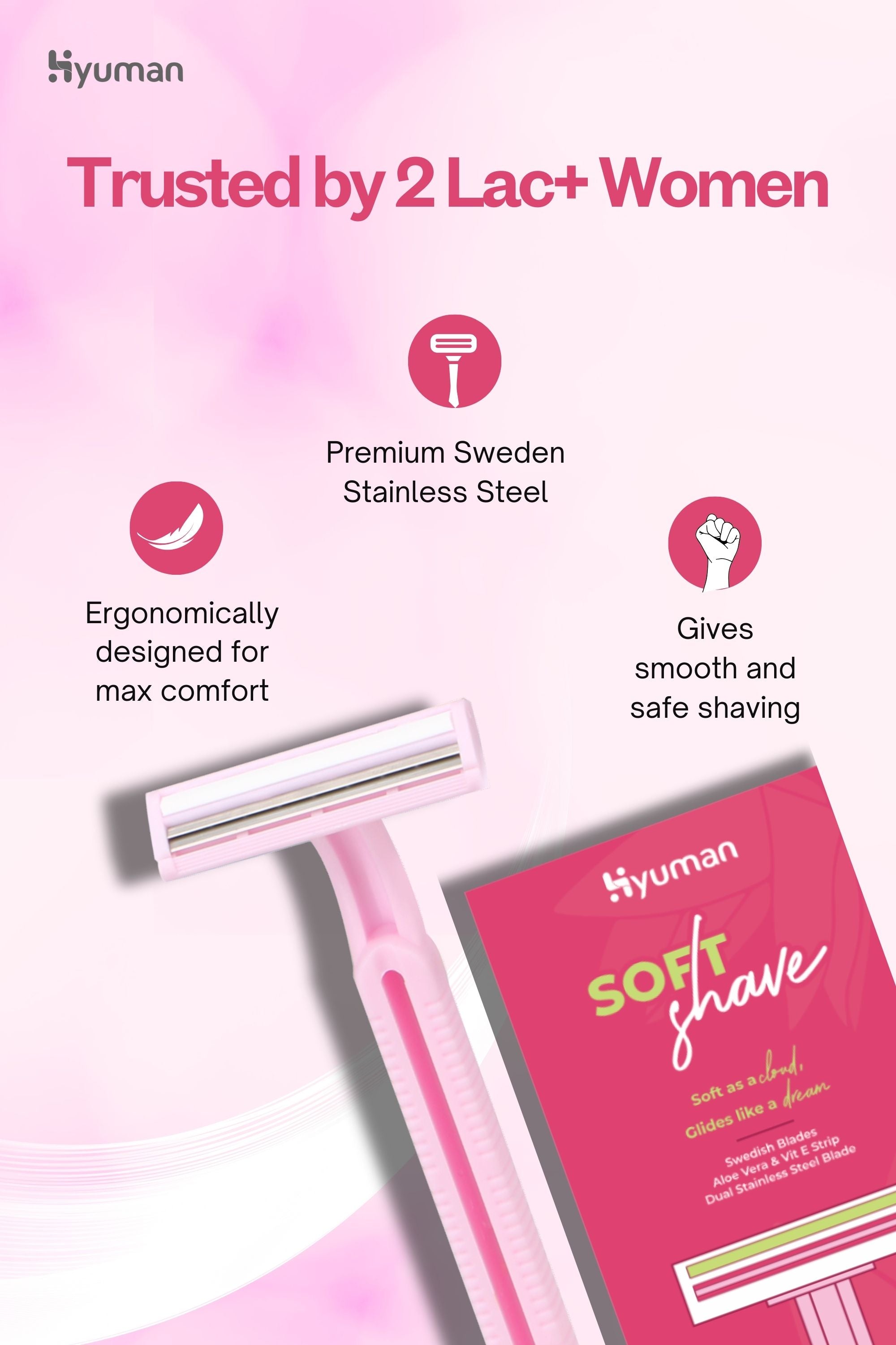 Softshave Razor | Smooth Hair Removal