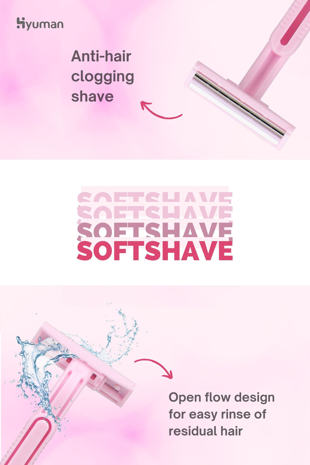 Softshave Razor | Smooth Hair Removal