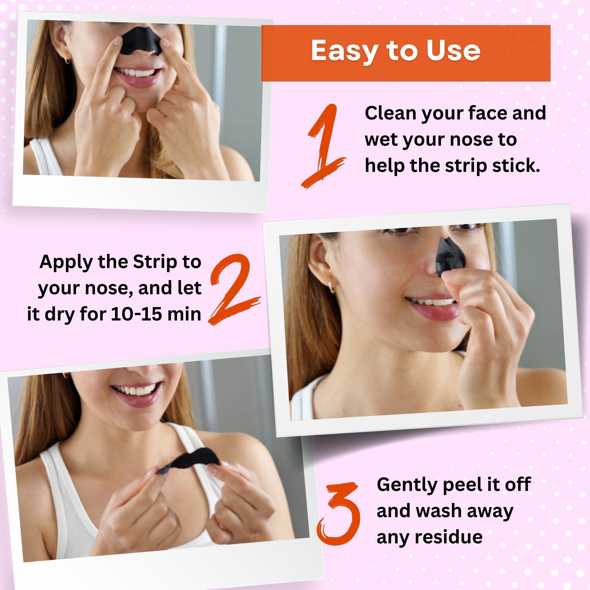 Nose Strip for Blackhead Whitehead Remover
