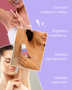 Underarm Roll-On for Brightening & Odour Control