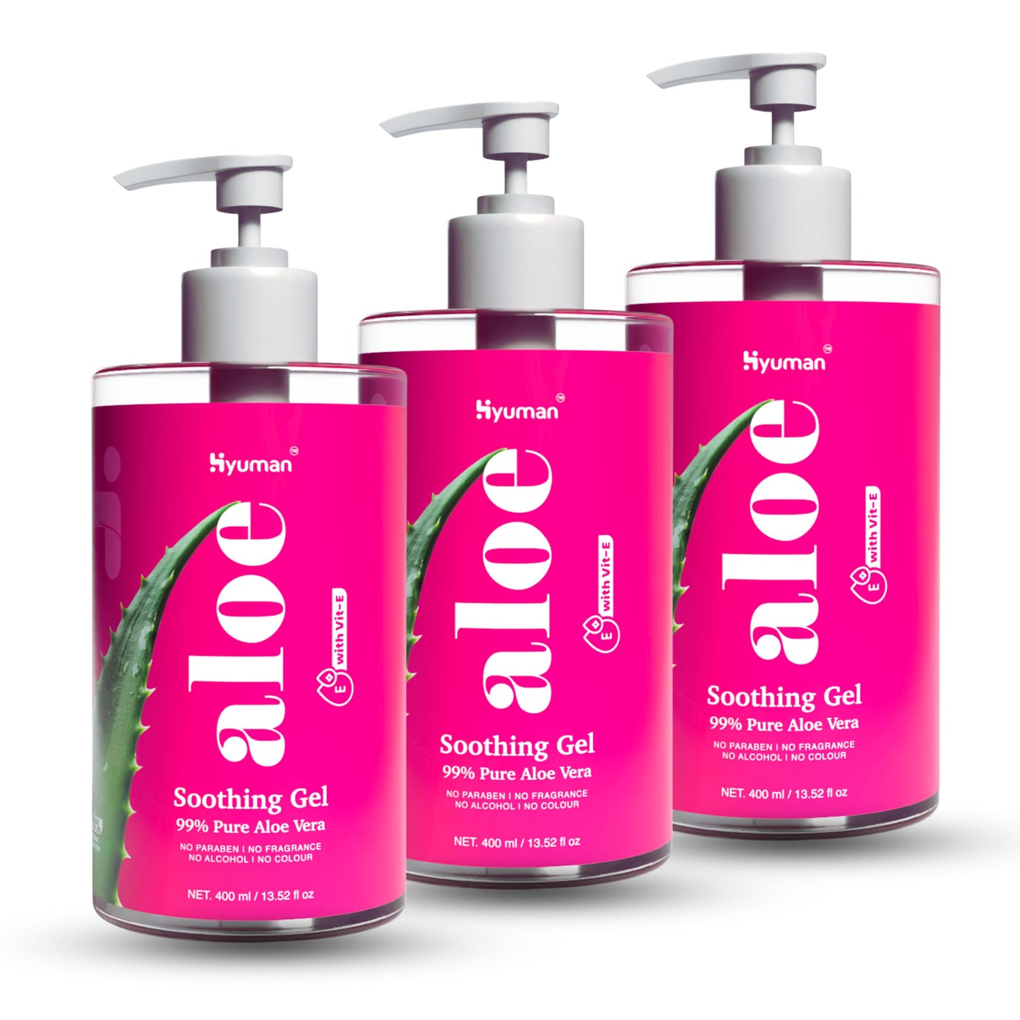 Aloe Vera Gel Vit E | 99% Pure Gel for Skin & Hair