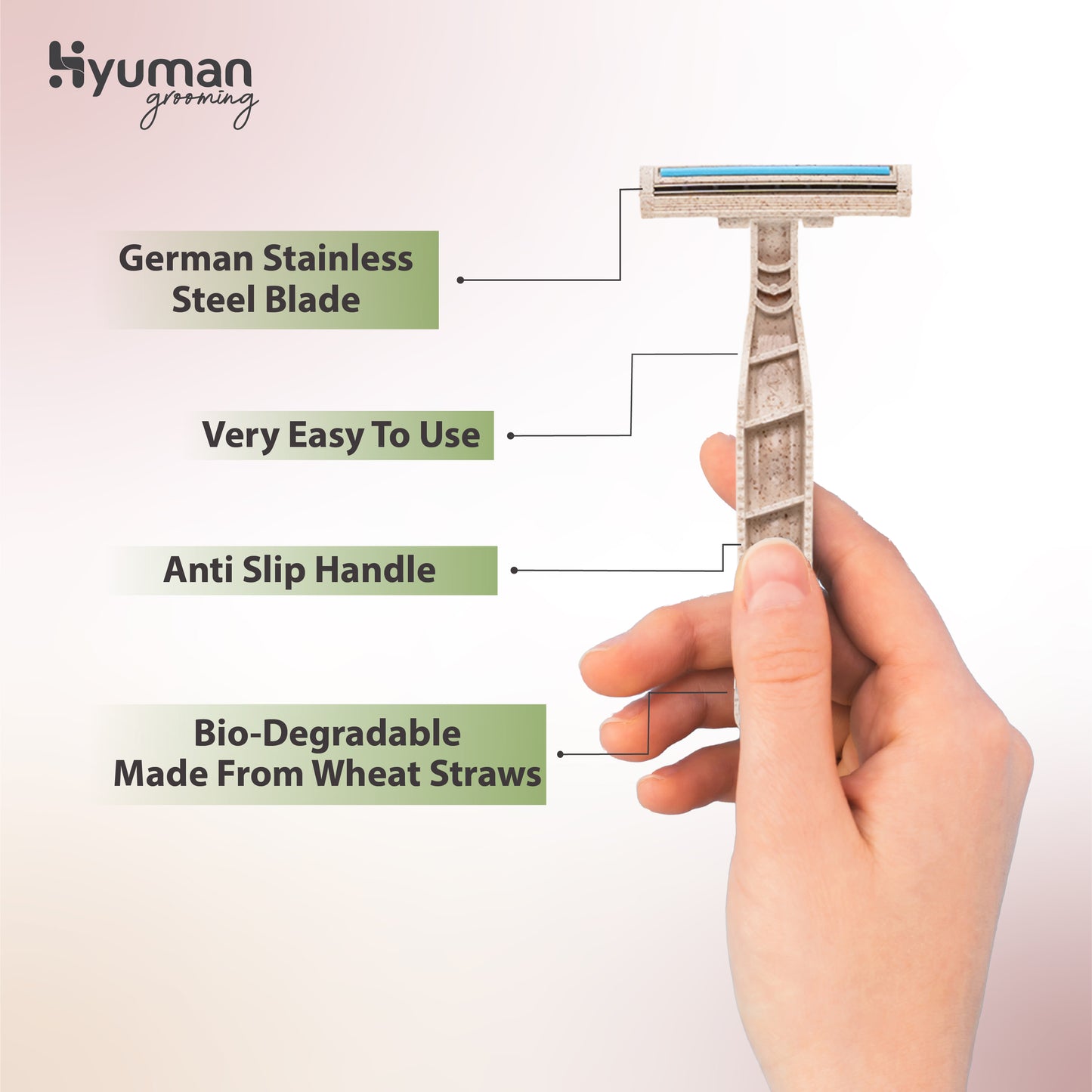 Hyuman EcoShave Body Razor for women