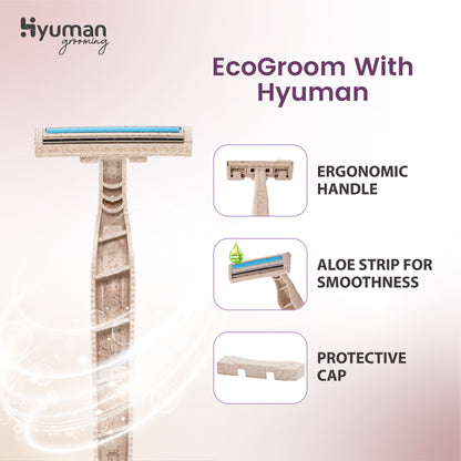 Hyuman EcoShave Body Razor for women