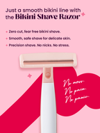 Bikini Razor with Nano Serrated Safety Blade