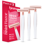Bikini Razor with Nano Serrated Safety Blade