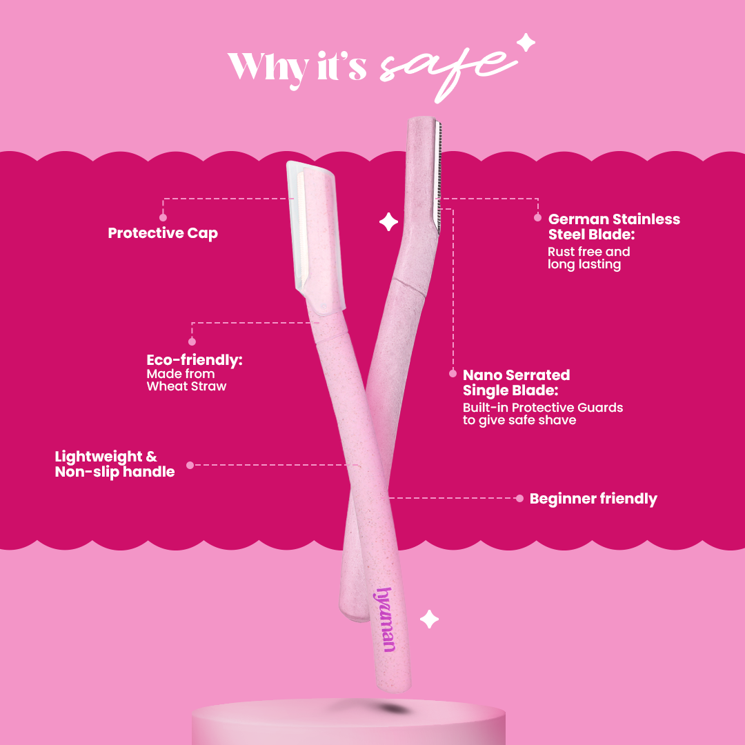 Facial Razor for Women | Face hair removal