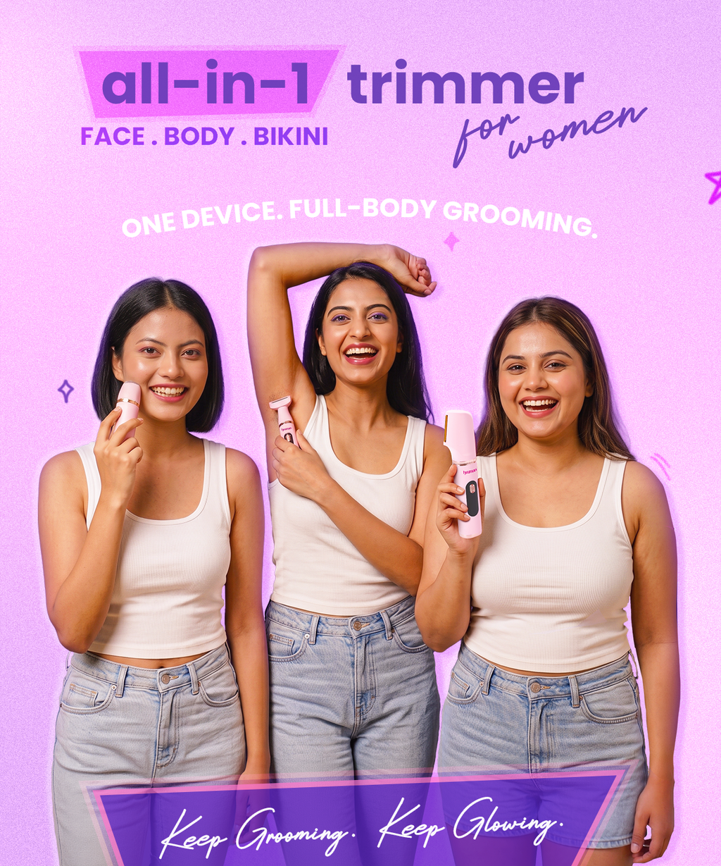 Hyuman Glow Trim All-in-One Trimmer For Women