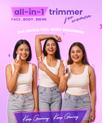 Hyuman Glow Trim All-in-One Trimmer For Women