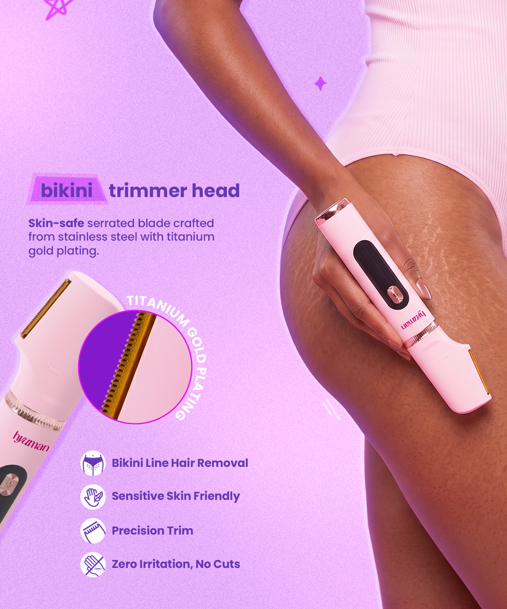 Hyuman Glow Trim All-in-One Trimmer For Women