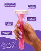 Pink Pop Body Razor for Women