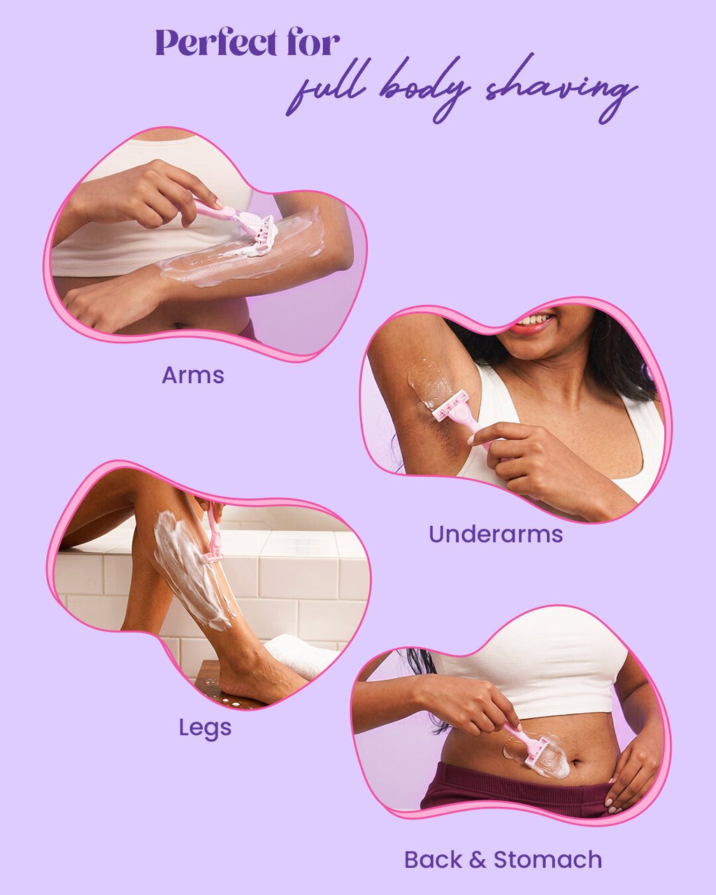 Pink Pop Body Razor for Women