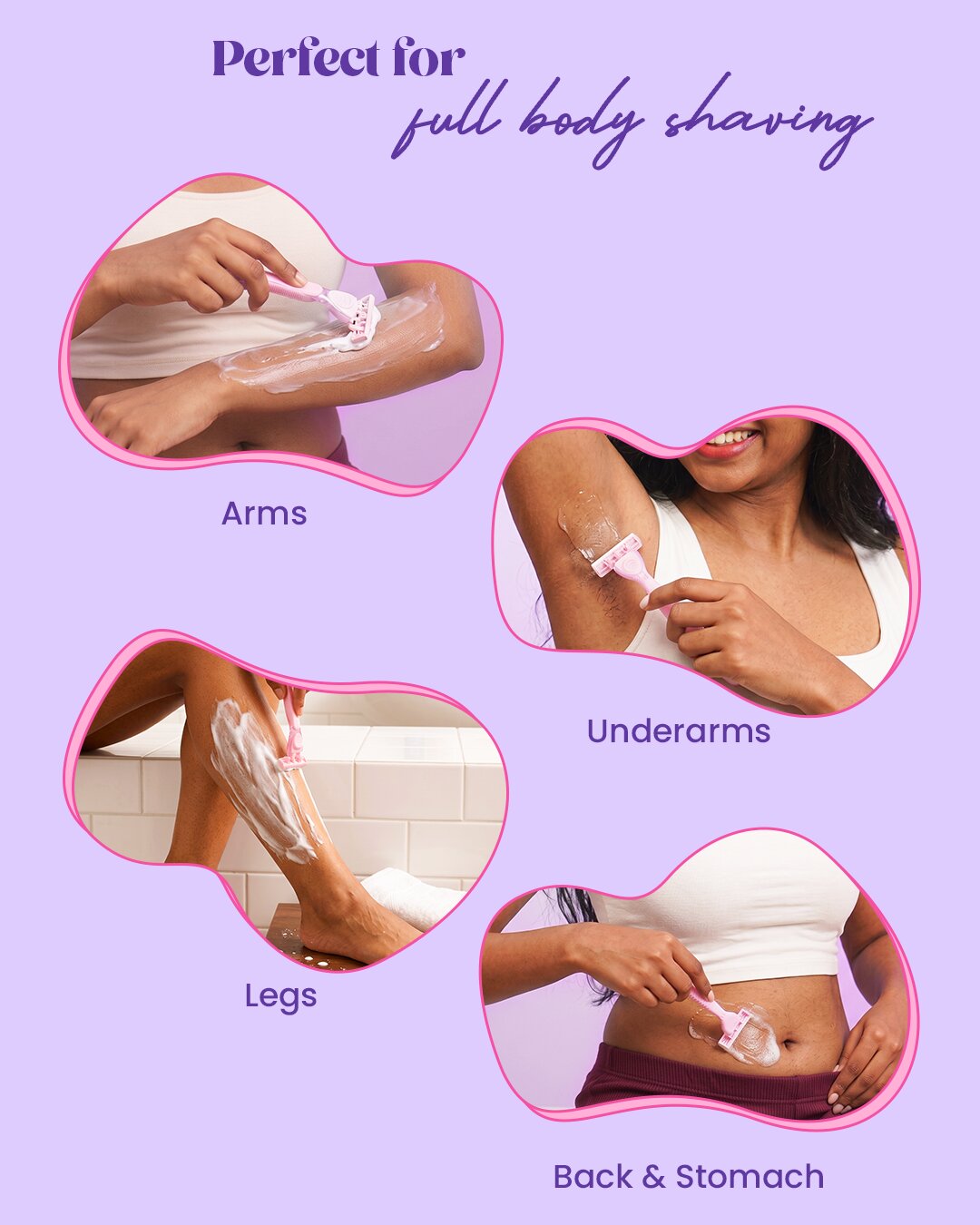Pink Pop Body Razor for Women
