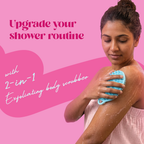 2-in-1 Body Scrubber & Scalp Massager