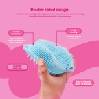 2-in-1 Body Scrubber & Scalp Massager