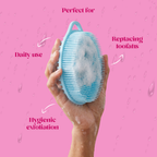 2-in-1 Body Scrubber & Scalp Massager