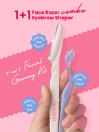 Sleek Facial Shaving Kit for Women | Face & Eyebrow Razor