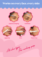 Sleek Facial Shaving Kit for Women | Face & Eyebrow Razor