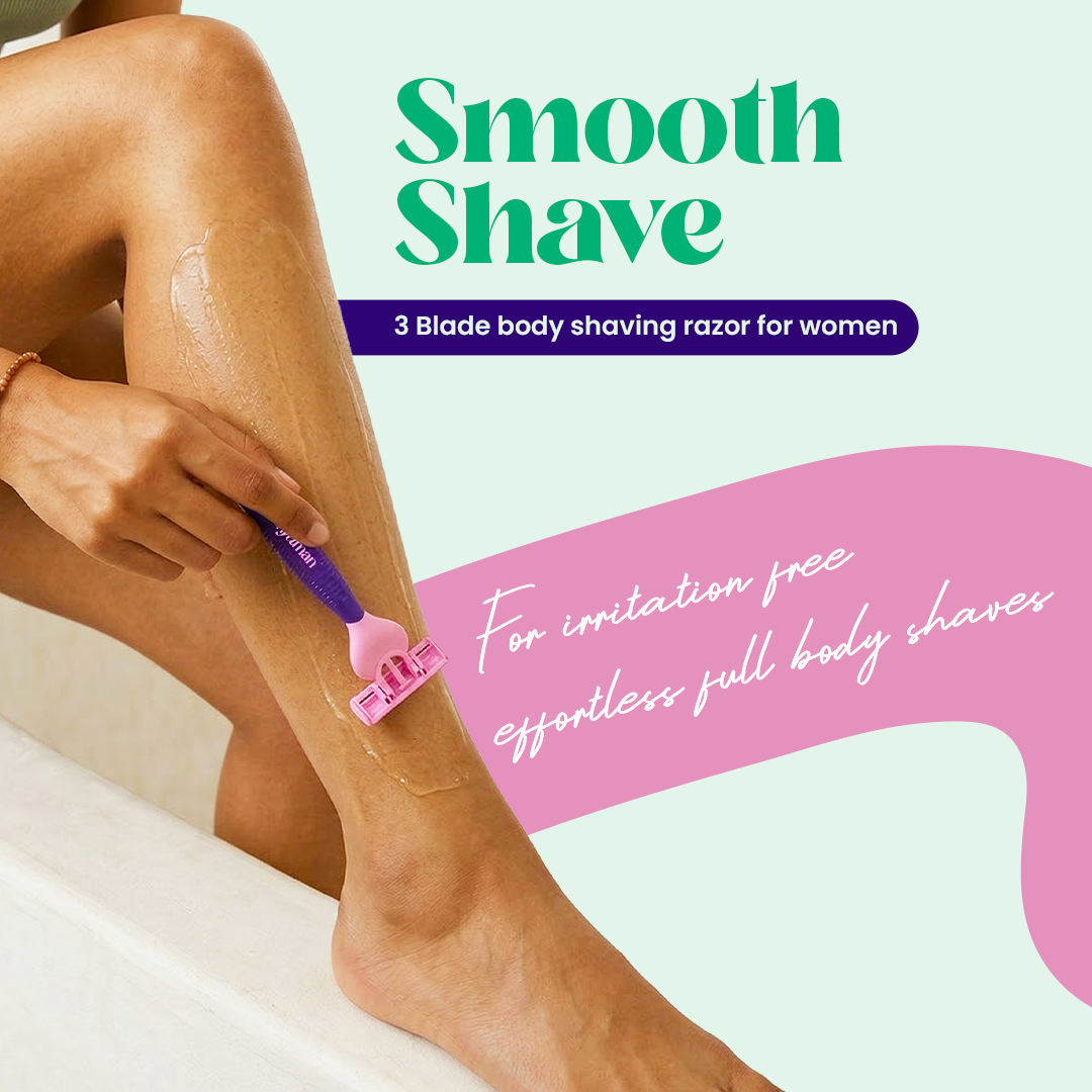 Smoothshave 3 Blade Body Hair Removal Razor