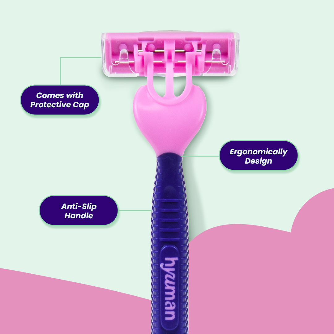 Smoothshave 3 Blade Body Hair Removal Razor