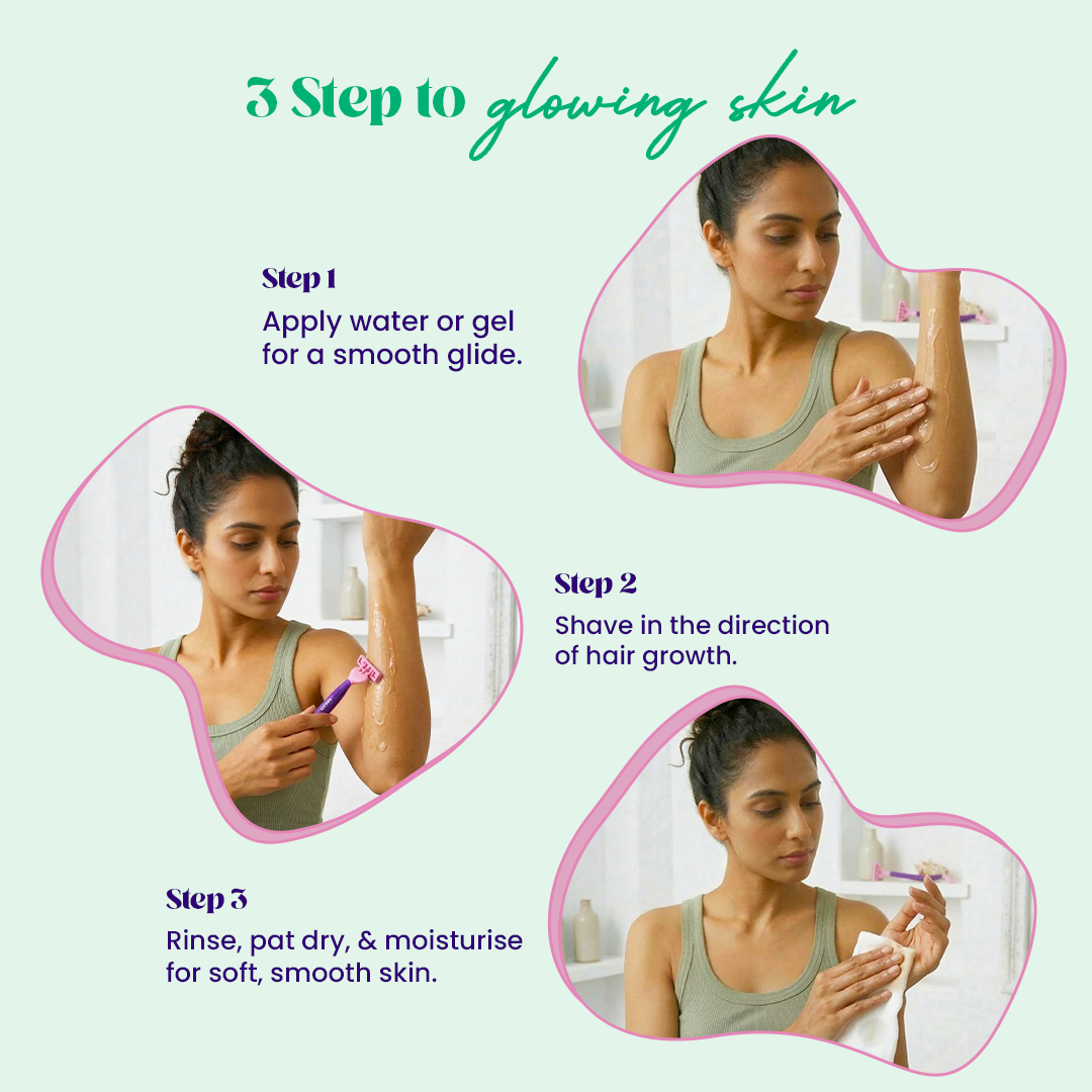 Smoothshave 3 Blade Body Hair Removal Razor