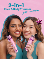 Trimit 2-in-1 face & Bikini Trimmer for women