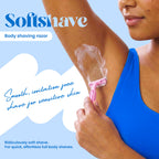 GlowOn Deodorant Roll-On 40ml with SoftShave Razor Pack of 3