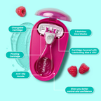 Glide Mini 3 Blade Razor for Women