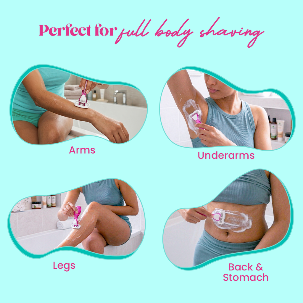 Glide Mini 3 Blade Razor for Women