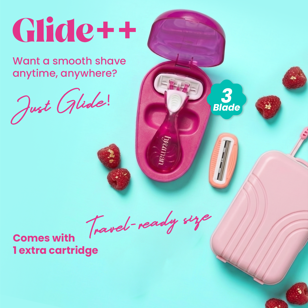 Glide++ 3 Blade Razor with Extra Cartridge