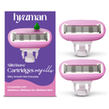 SilkShave 5-Blade Razor Cartridge Refills with Aloe
