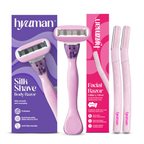 Silkshave Razor + 2 Face Razor Combo