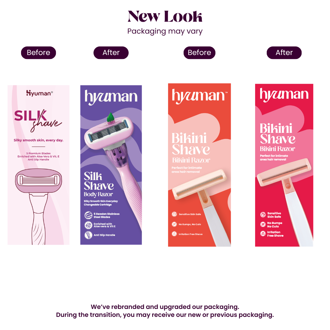 Silkshave Razor + Bikini Razor Combo