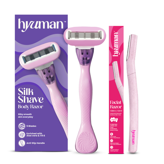 Silkshave Razor + Face Razor Combo