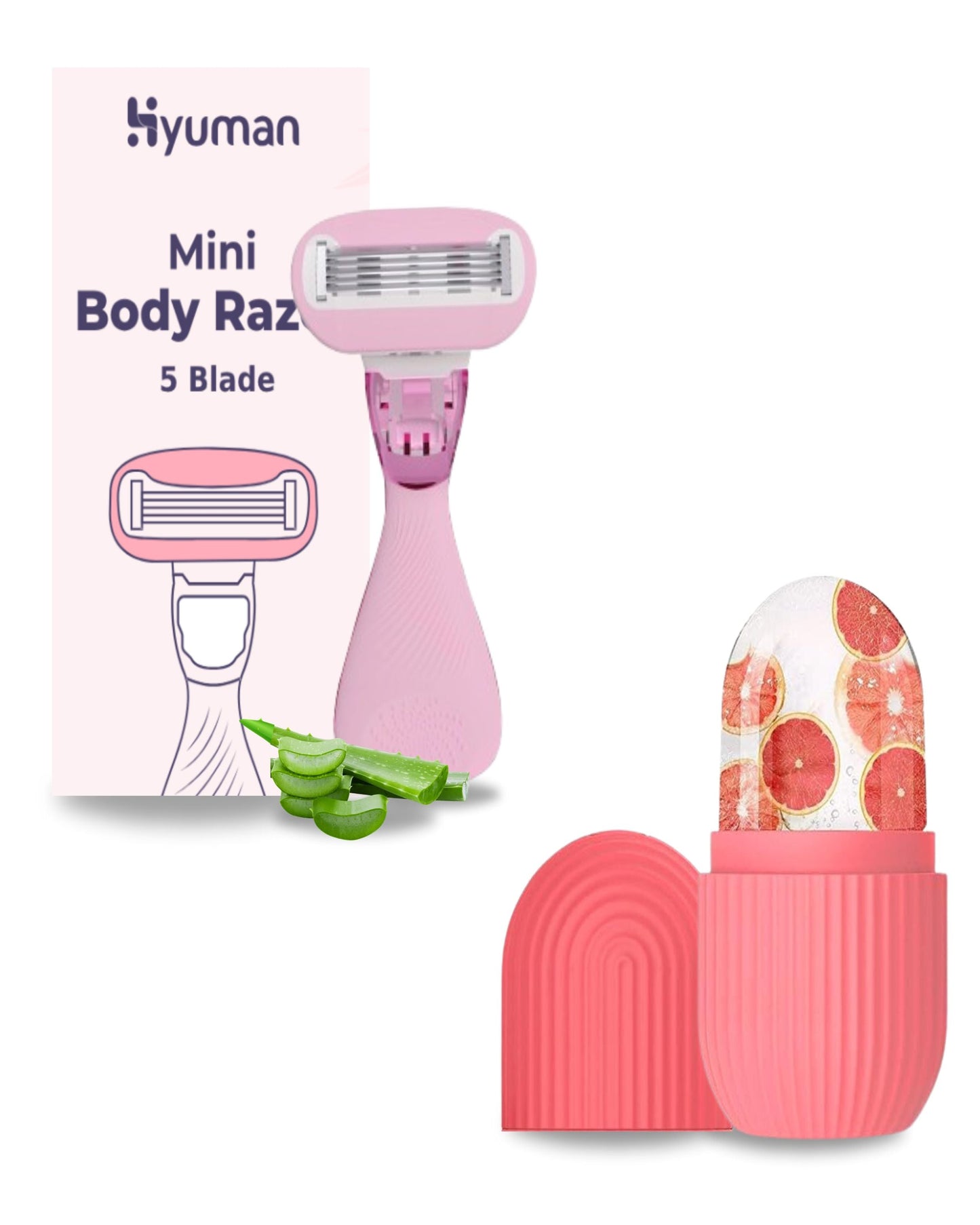 Mini Body Razor with Ice Roller
