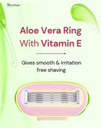 SilkShave Body Razor + 2 Refill Cartridges Pack