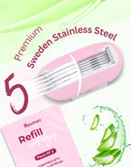 SilkShave Body Razor + 2 Refill Cartridges Pack