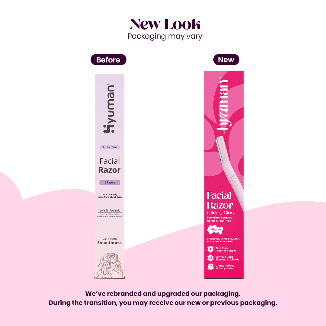 Face Razor Glide & Glow