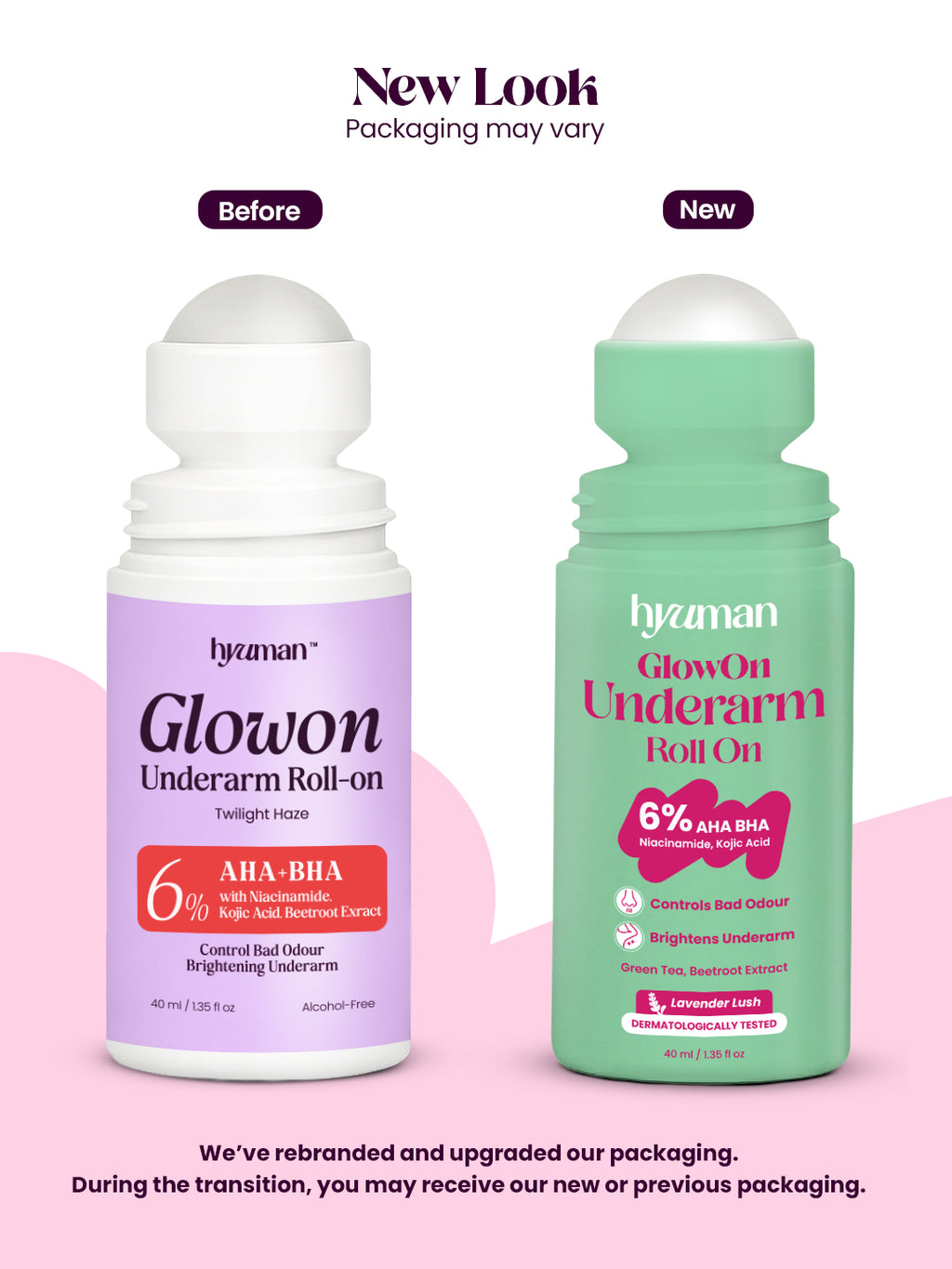 Underarm Roll-On for Brightening & Odour Control