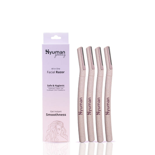 Hyuman Eyebrow & Facial Razor for Women | Face hair removal