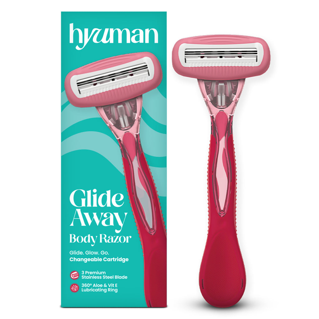 Glide Away 3 Blade Razor for Women